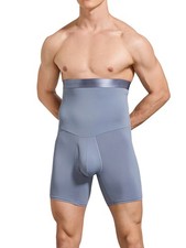 Men's Tummy Control Shorts High Waist Slimming Shapewear Body Shaper
