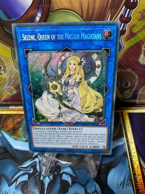 Yu-Gi-Oh! Selene Queen of Master Magicians BLCR-EN092 Secret Rare 1st Edition NM