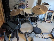 Delta LCEE622016I Element Evolution 6-piece Complete Drum Set