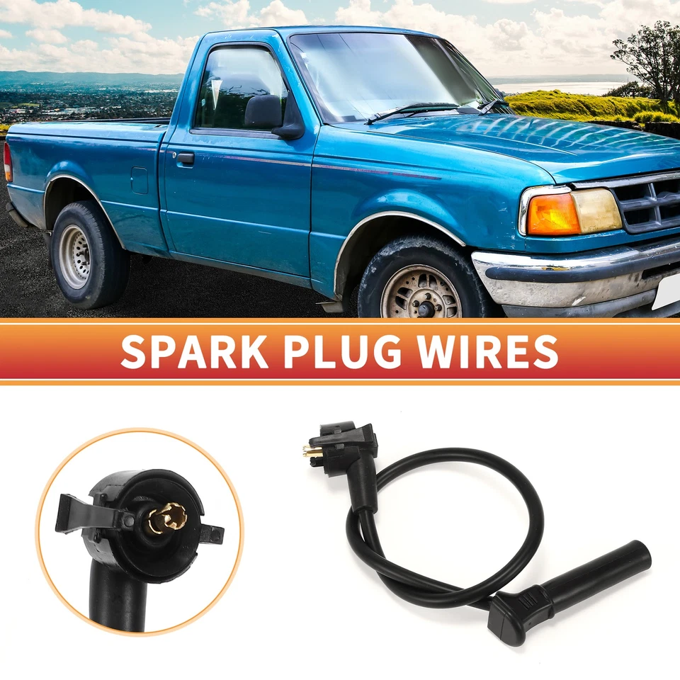 6 Pcs Spark Plug Wire Ignition Coil Cable No.5U2Z12259C for Ford Explorer Sport Foto 2 de 4