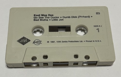 Kool Moe Dee (1986) by Kool Moe Dee East Coast Hip-Hop Cassette Tape - Picture 3 of 6