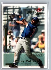 2001 Fleer Triple Crown #264 Corey Patterson Green