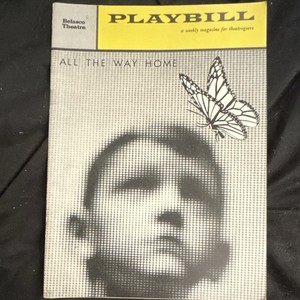 All the Way Home Vintage Playbill (Dec 1960) Colleen Dewhurst Lillian Gish 