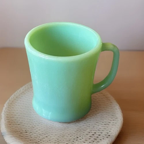 Jadeite Jadite Vintage Green Mug Cup Oven Fire-King Ware MCM