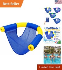 Floating Pool Noodle Chair - Mesh Lounge Chair for Ultimate Water Relaxation