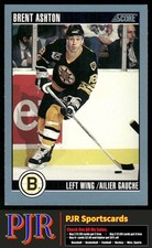 Brent Ashton 1992-93 Score Canadian #164 Boston Bruins