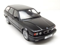 Bmw 5Er (E34) Touring Metallic-Black 1991 1/18 Mcg MCG18329