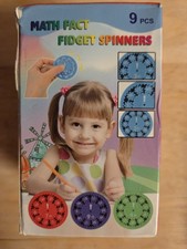 Addition And Subtraction Fidget Spinners Digits 1 Through 9