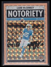 Ladd McConkey [Mosaic Orange Fluorescent] #2 Prices | 2025 Panini