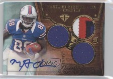 2013 Topps Triple Threads Rookie Relics Emerald 25/50 Marquise Goodwin Auto g5j