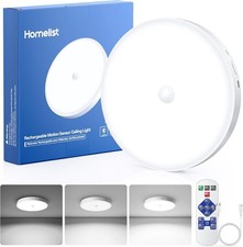 Ceiling Light - Motion Sensor Remote Control - Waterproof LED for Bedroom