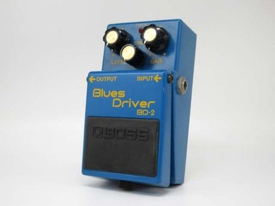 Boss BD2 Blues Driver Gitarren-Effektpedal gebrauchsfertig authentisch