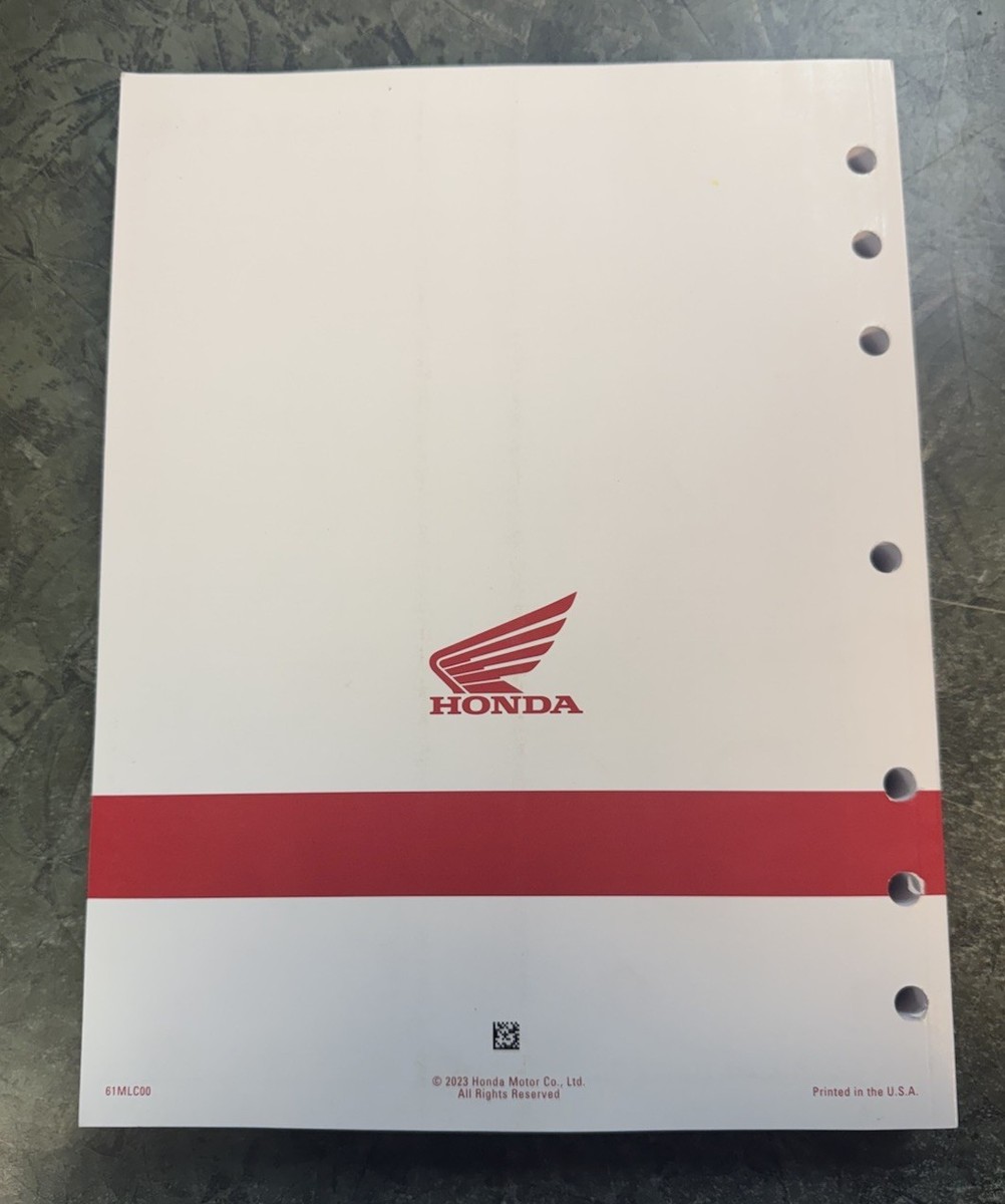 HONDA XL750 RD16 サービスマニュアル 2024 Honda Transalp 750 XL750 XL 750 Service Manual Genuine