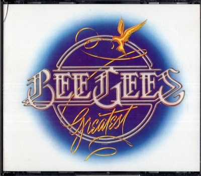 Bee Gees 2 CDs GREATEST   1983 red face 1st press RSO # 800 071-2 in fatbox case
