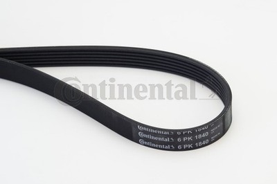 6PK1840 CONTINENTAL V-RIBBED BELT FOR MAZDA, TOYOTA