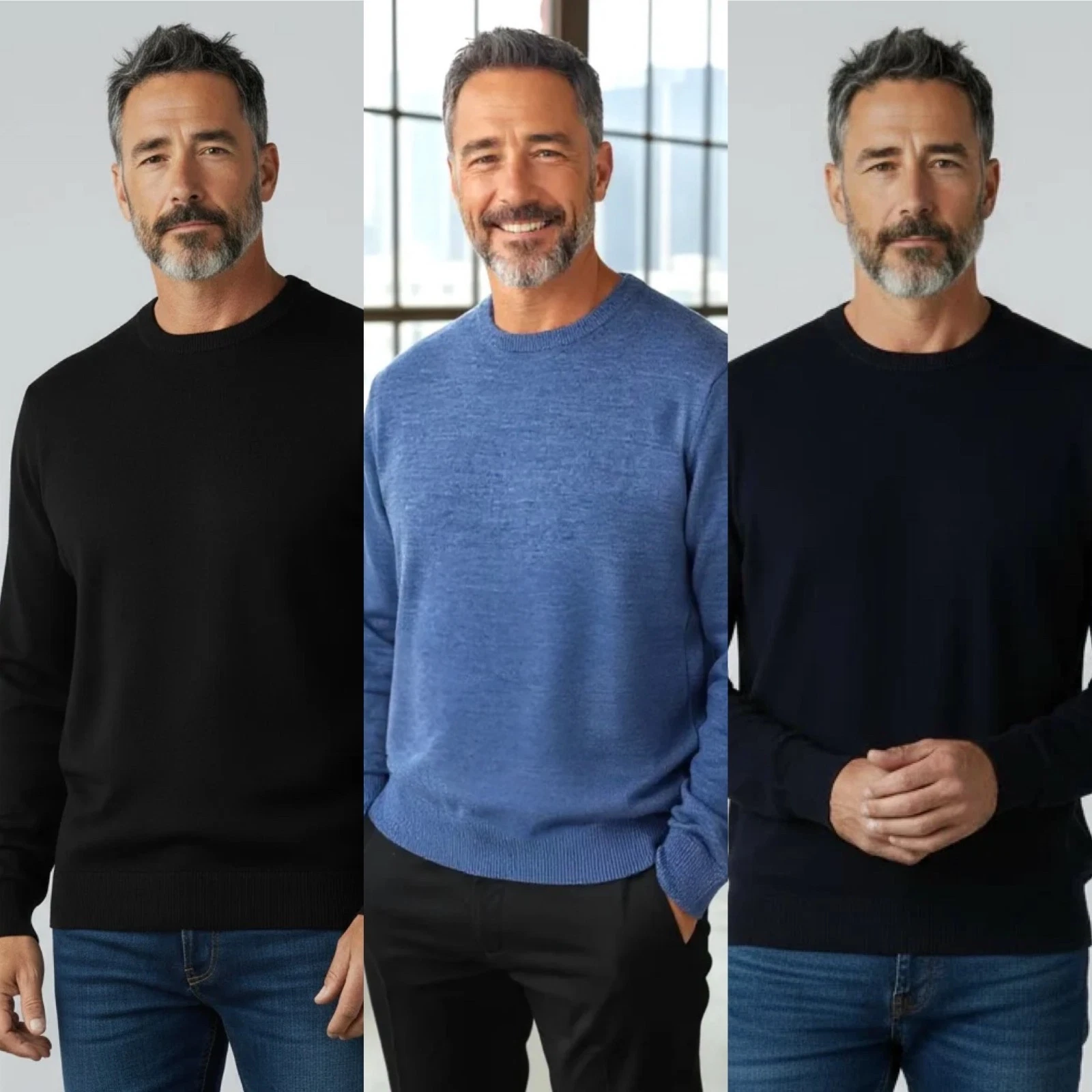 Ansett Machine Washable Superwash 100% Wool Crew Neck Jumper Sweaters Australia
Opens in a new windo