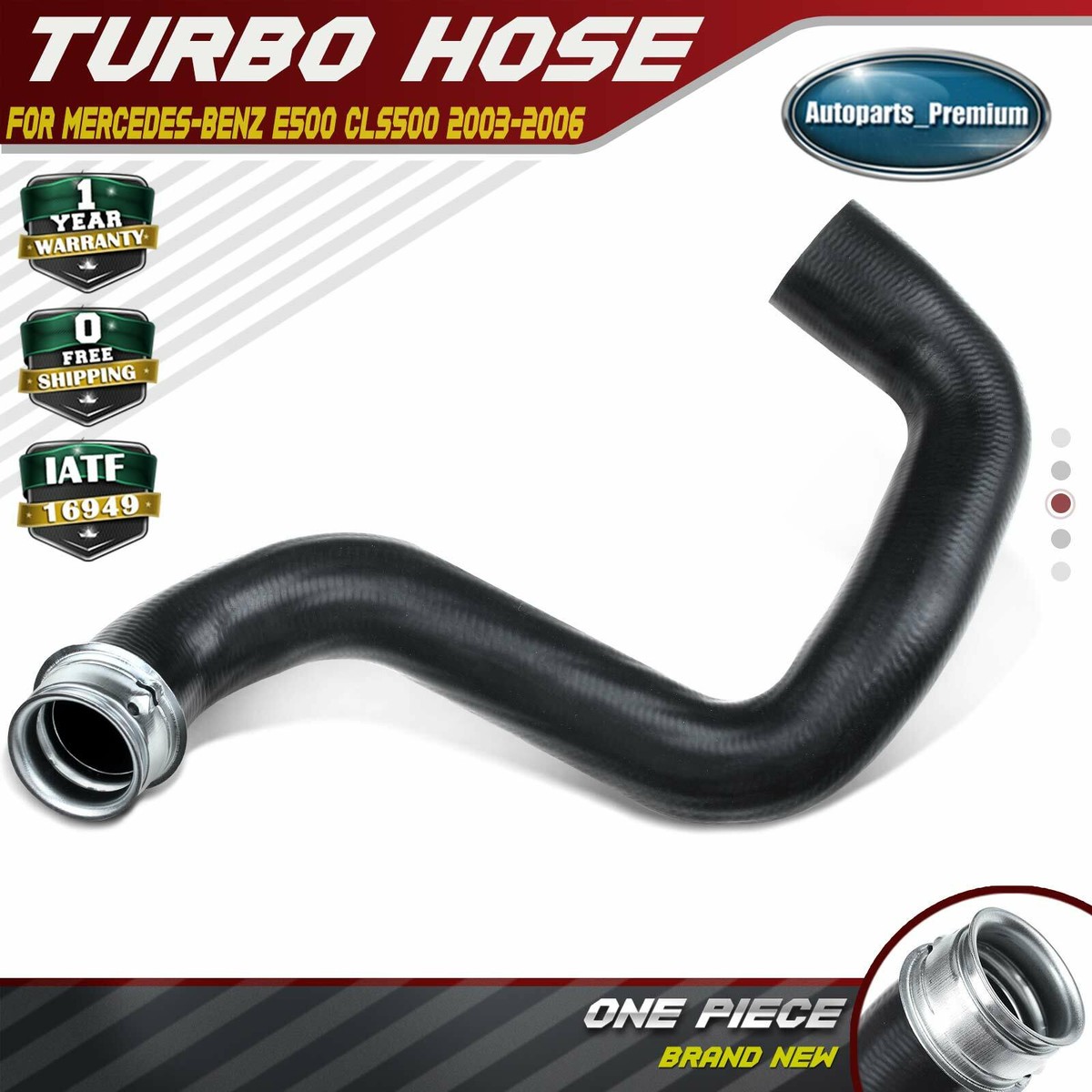 Lower Radiator Coolant Hose for Mercedes-Benz W211 E500 2003-2006