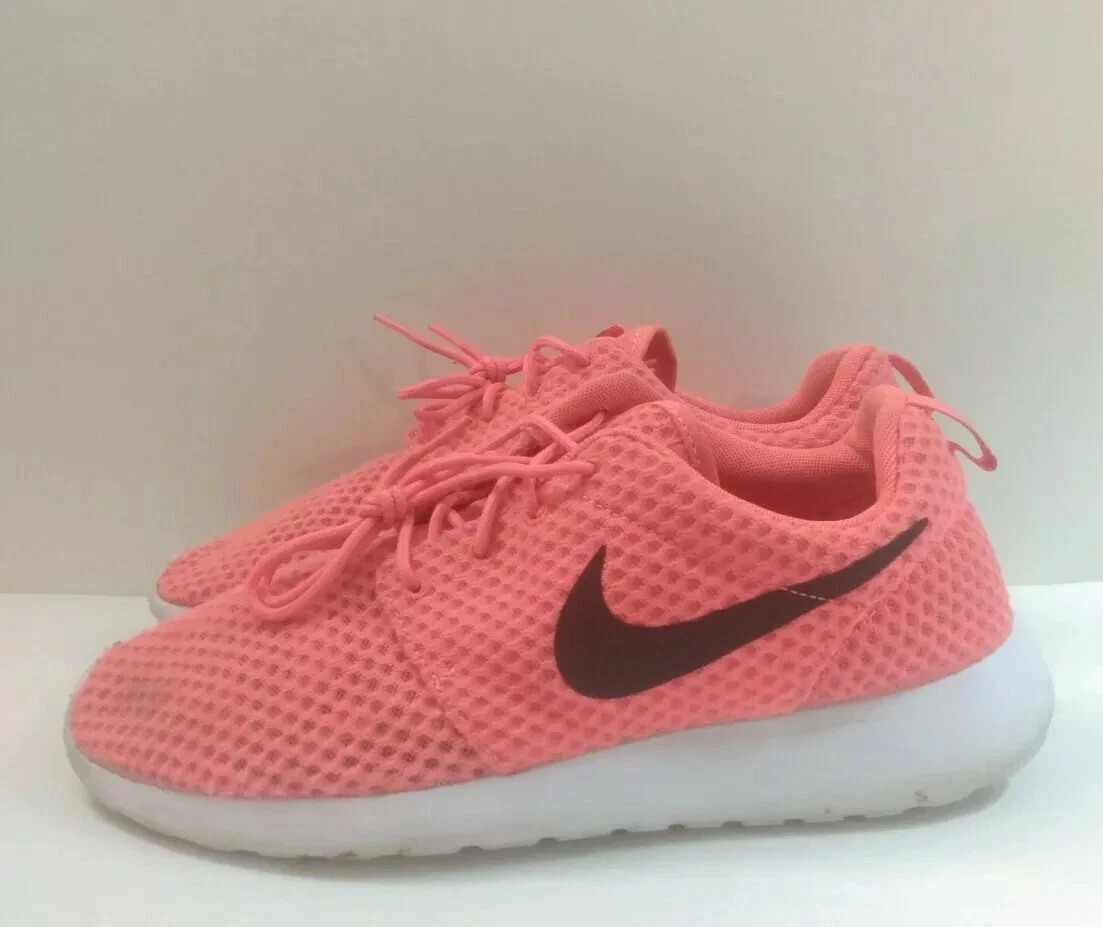 Nike roshe run on sale orange rose