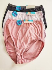 3 Vanity Fair Illumination Brief Panty Multi 13109 Sz 6/M - NWT