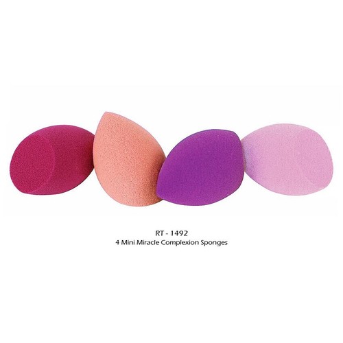 1 REAL TECHNIQUES 4 Miracle Mini Complexion Sponges "RT-1492" *Joy's cosmetics* - Picture 4 of 4