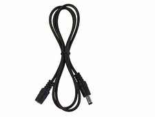 36" 22AWG DC Power Cable Male to Female 3' Foot 5.5mm X 2.1mm Barrel Plug