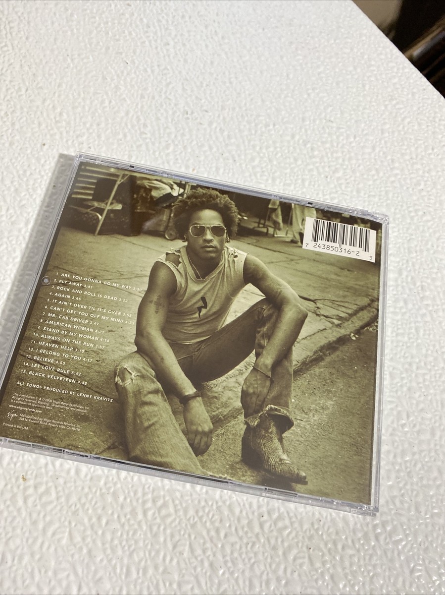 Lenny Kravitz : Greatest Hits Alternative Rock 1 Disc CD Mr Cab