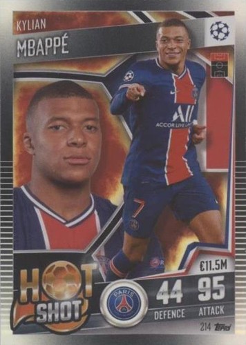 Match Attax #BAB-8 Kylian Mbappe Build A baller | eBay