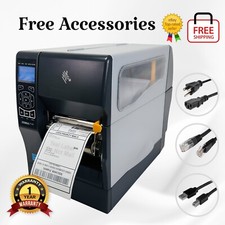Zebra ZT230 UPS Direct Thermal Label Printer USB LAN Peel Rewind 1 YR WARRANTY