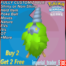 Pokemon Brilliant Diamond Shining Pearl Shiny Burmy 6IV Customizable