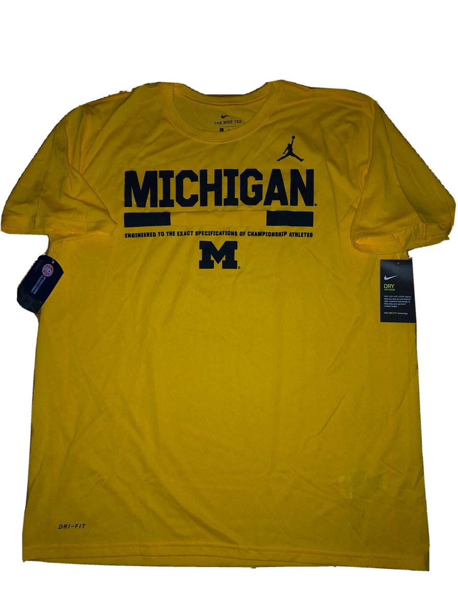 Michigan jordan top t shirt