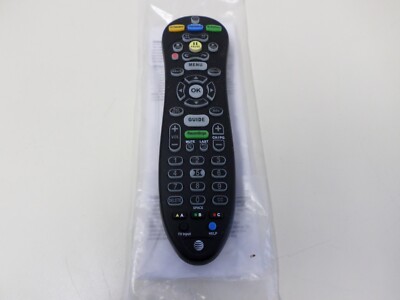 New AT&T U-Verse S30-S1B Programmable IR Universal Remote Control w/ Manual Seal