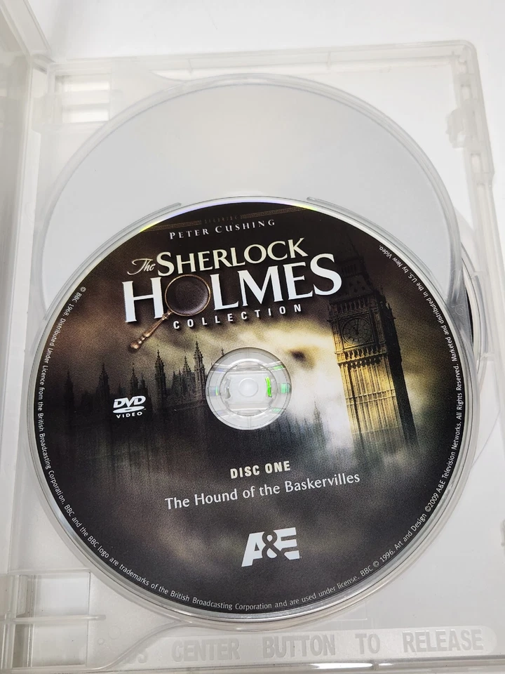 The Sherlock Holmes Collection (DVD, 2009, 3-Disc Set) - Image 3 of 4
