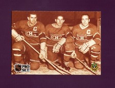 1991 Pro Set Punch Line #337 - Montreal Canadiens