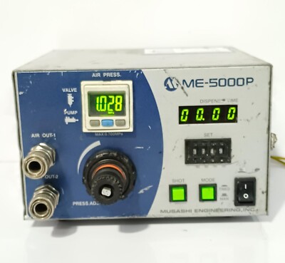 MUSASHI ME-5000P-CTR-T2 Digital controller PUMP MASTER JUSTROPUMP ME-5000P(USED)