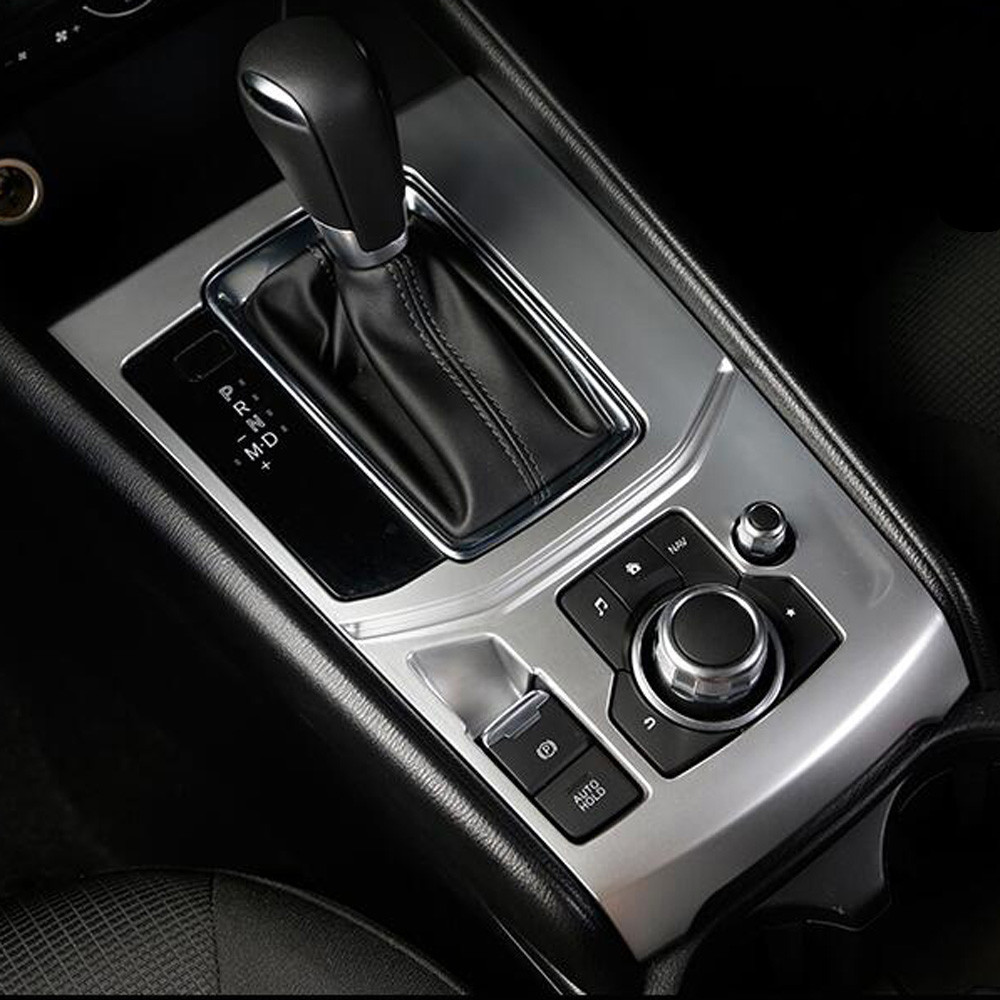 For Mazda CX-5 CX5 2017-2025 LHD Car Console Gear Shift Panel