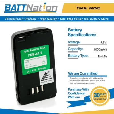2x Batteria Sostituisce Yaesu / Vertex AAJ66X001 Per Dispositivo Radio - Foto 5