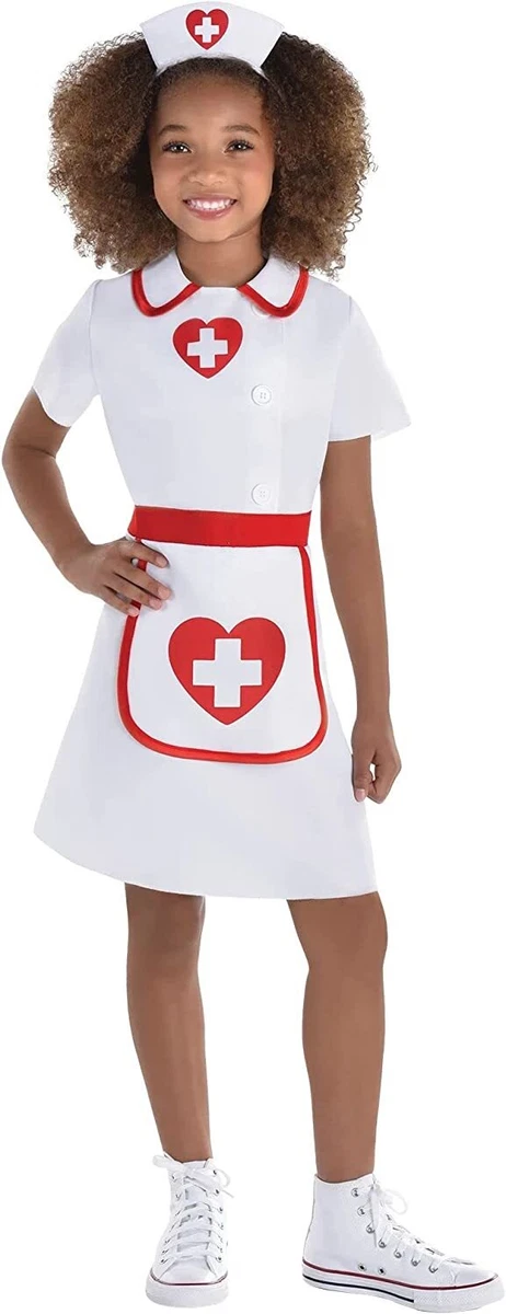 Nurse dress top up costume child