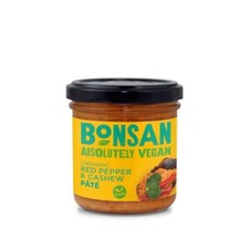 Tartinade au poivron rouge et aux noix de cajou bio bonsan - 130 g