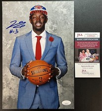 Jerian Grant Signed 9x12 Photograph JSA Cert. AUTO #13 N.Y Knicks/C. Bulls NBA!