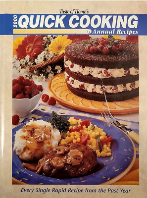 Taste of Home's 2000 QUICK COOKING Annual Recipes  Julie Schnittka NEW Hardcover