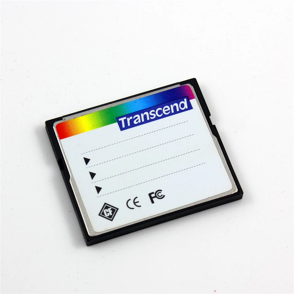 Transcend 512MB CF Card Type I 80X CompactFlash Memory Card - Image 2 of 3