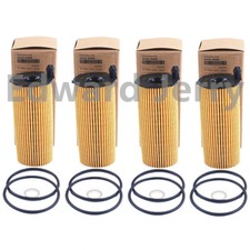 4PCS Engine Oil Filter For GENESIS G70 G80 Kia Carnival 3.5L 2021-24 26320-3N000