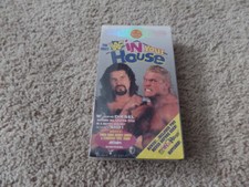 wwf IN YOUR HOUSE #1 FIRST W/STICKERS wwf BRAND NEW wrestling vhs FACTORY SEALED