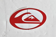 Vintage Quiksilver Vinyl Decal Sticker Surf Surfer Surfing Surfboard Skater