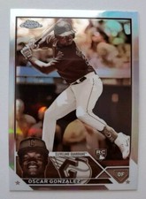 2023 Topps Chrome - Sepia Refractor #207 Oscar Gonzalez (RC)