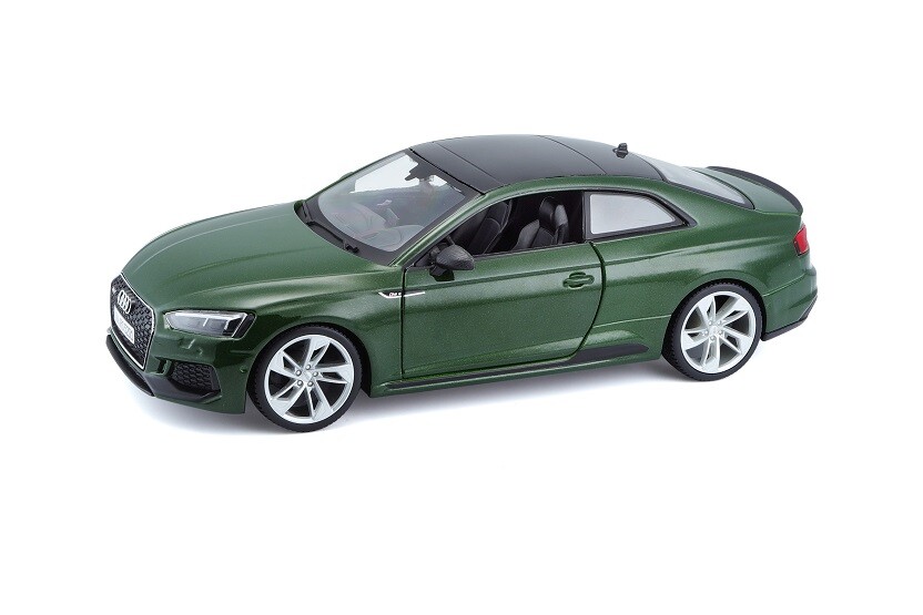 Bburago 1:24 2019 Audi RS 5 Coupe Diecast Model Sports Racing Car Green IN BOX