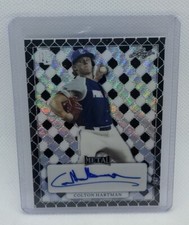 2022 LEAF METAL PERFECT GAME COLTON HARTMAN BLACK WAVE 4/5 