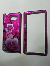 Pink Red Roses Snap On Hard Case Cover For Boost Sprint Sanyo Innuendo 6780