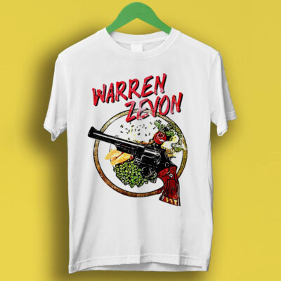 Lustiges T-Shirt Warren Zevon Blues Rock Musik London Meme Geschenk Shirt Stil 2513