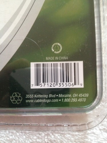 (4) Cables To Go Apple Compatible Headphone Splitters, White, 3.5mm, Quantity 4 - Picture 5 of 5